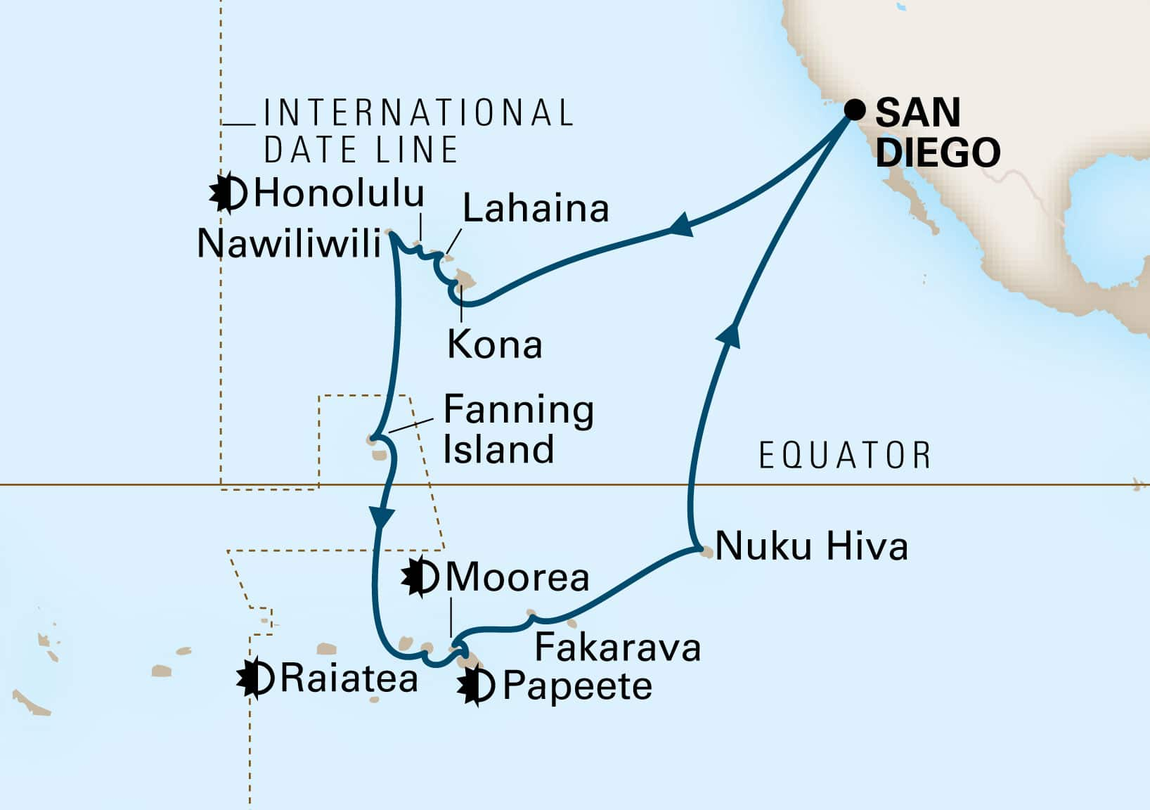 Cruise Map