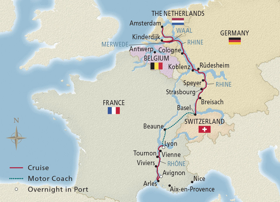 Cruise Map