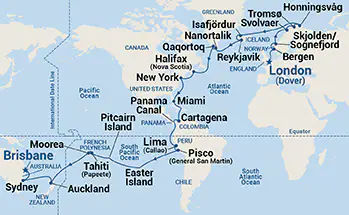 Cruise Map