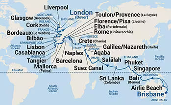 Cruise Map