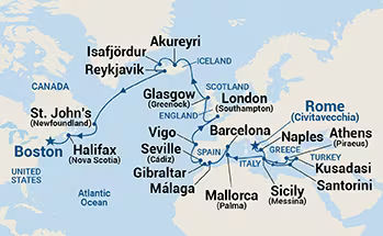 Cruise Map