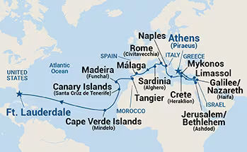 Cruise Map