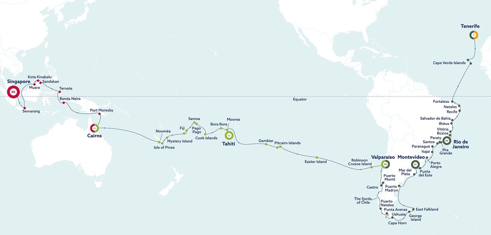 Cruise Map