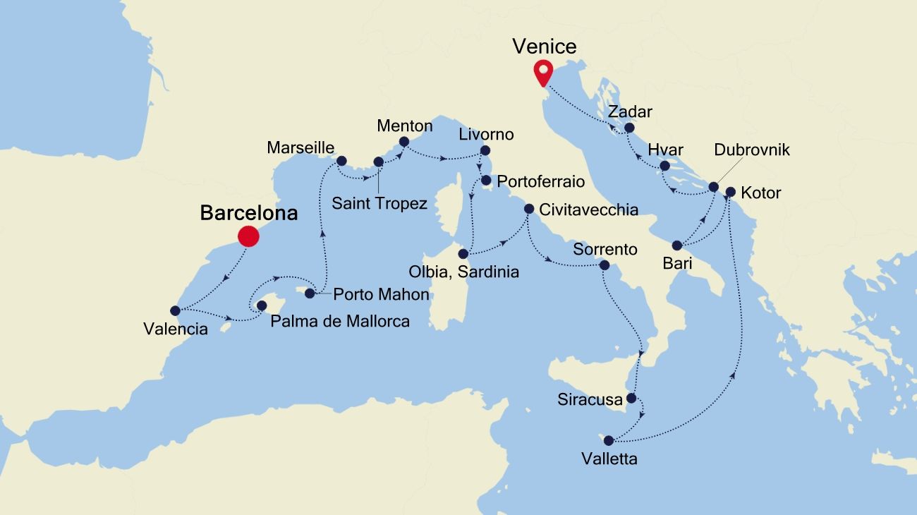 Cruise Map