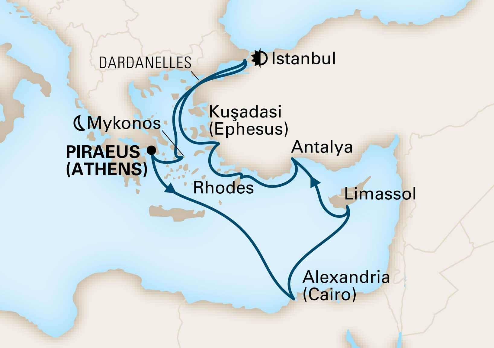 Cruise Map