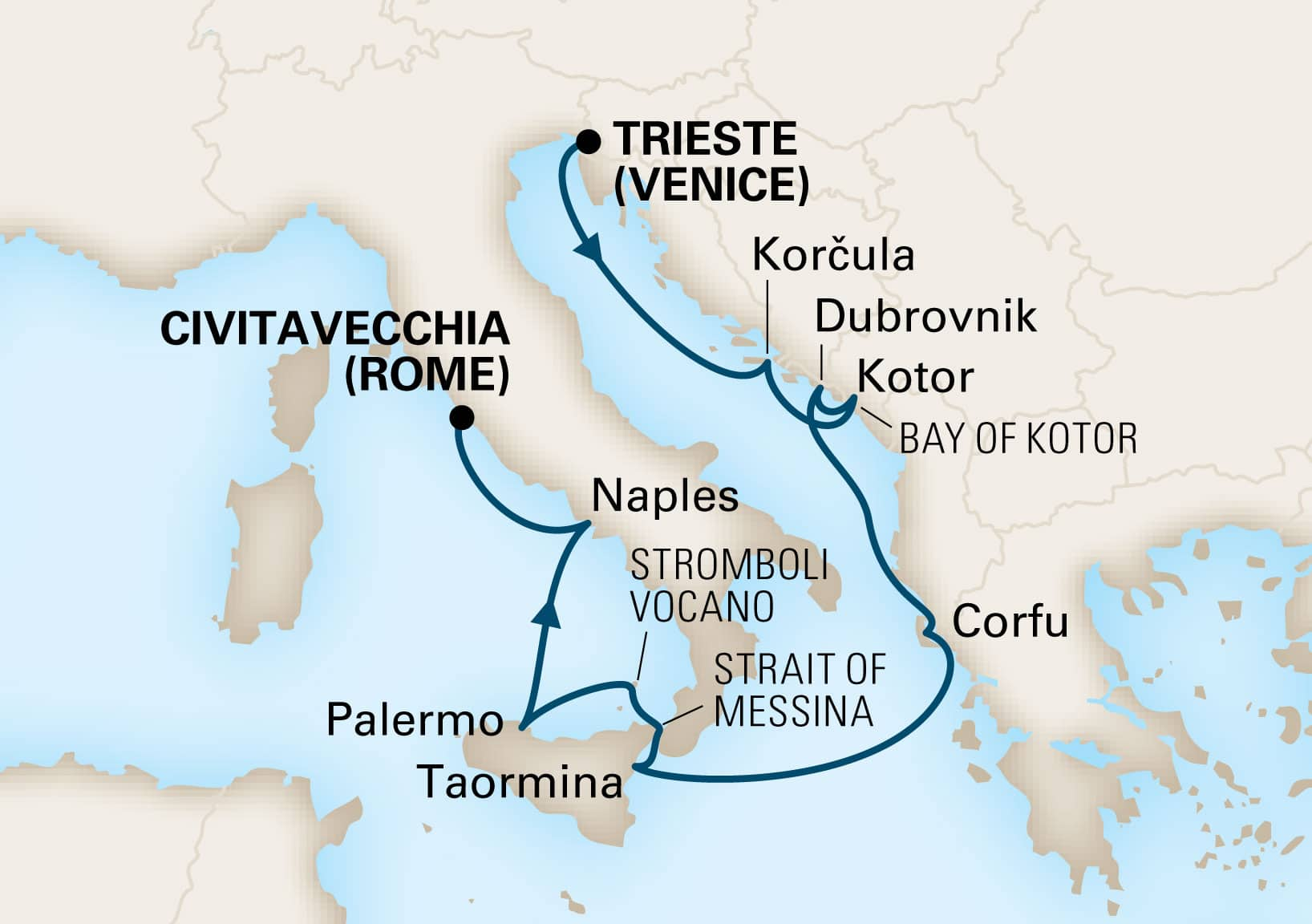 Cruise Map