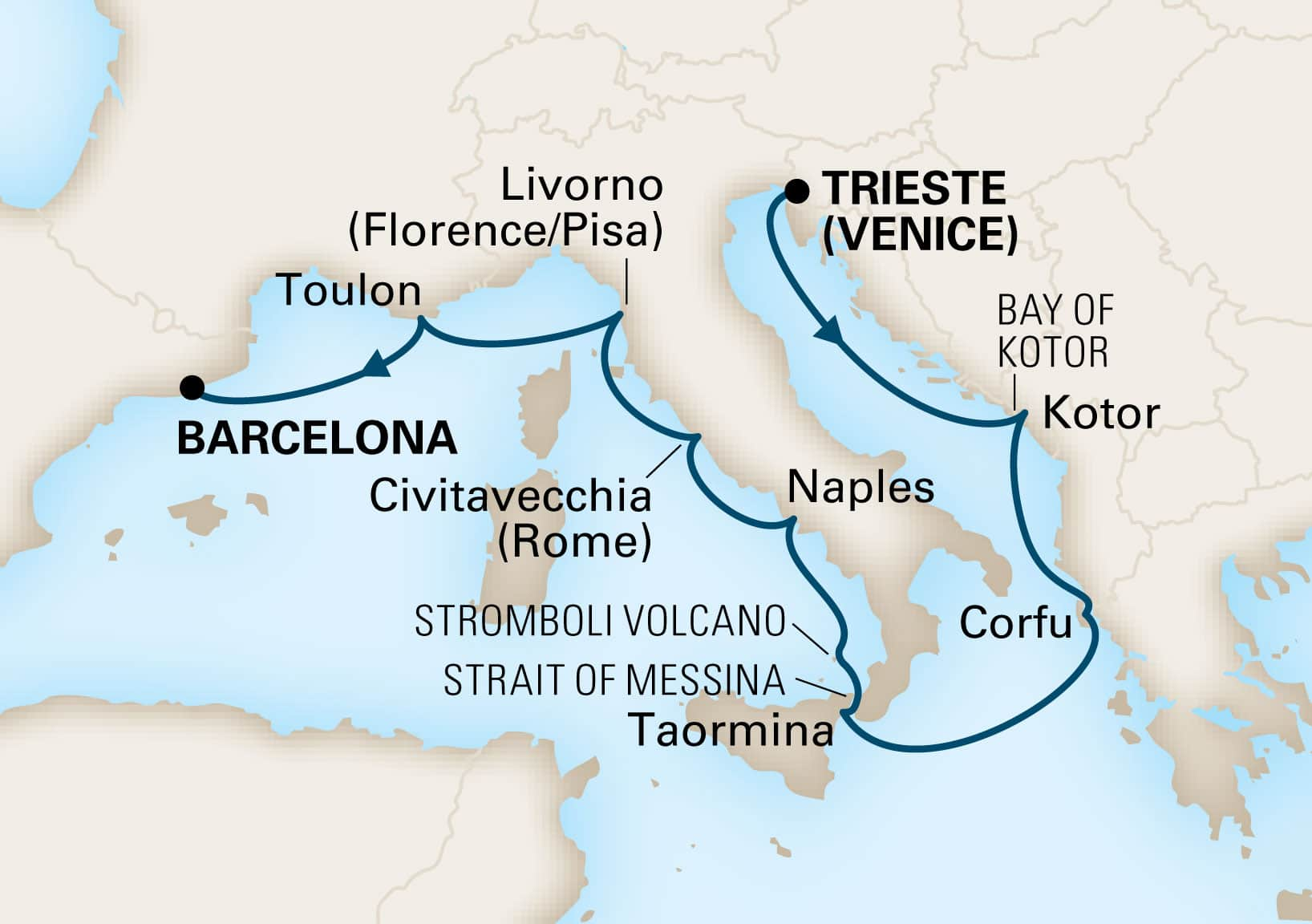 Cruise Map