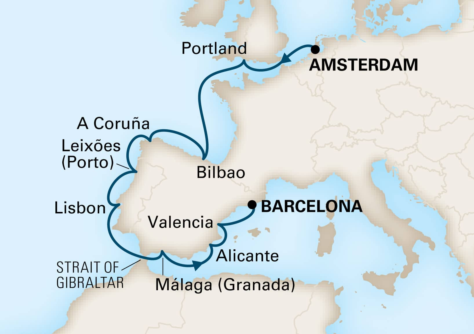 Cruise Map