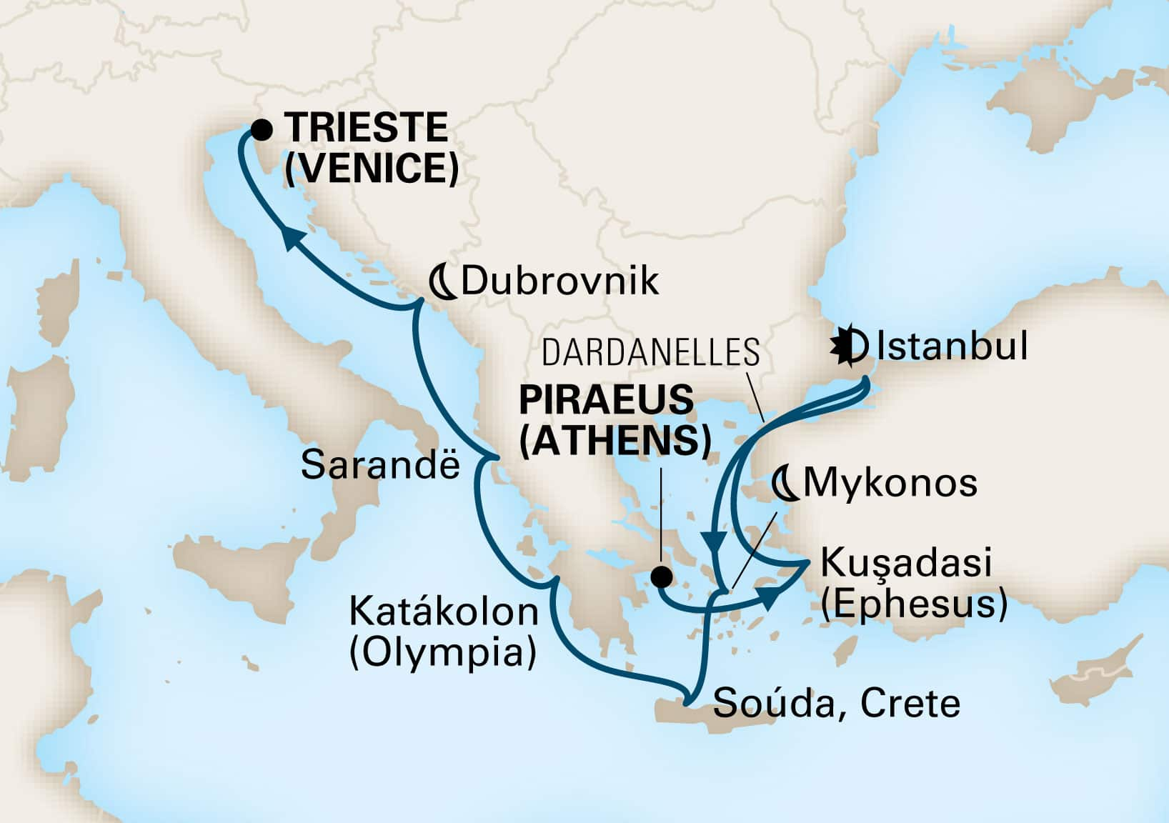 Cruise Map