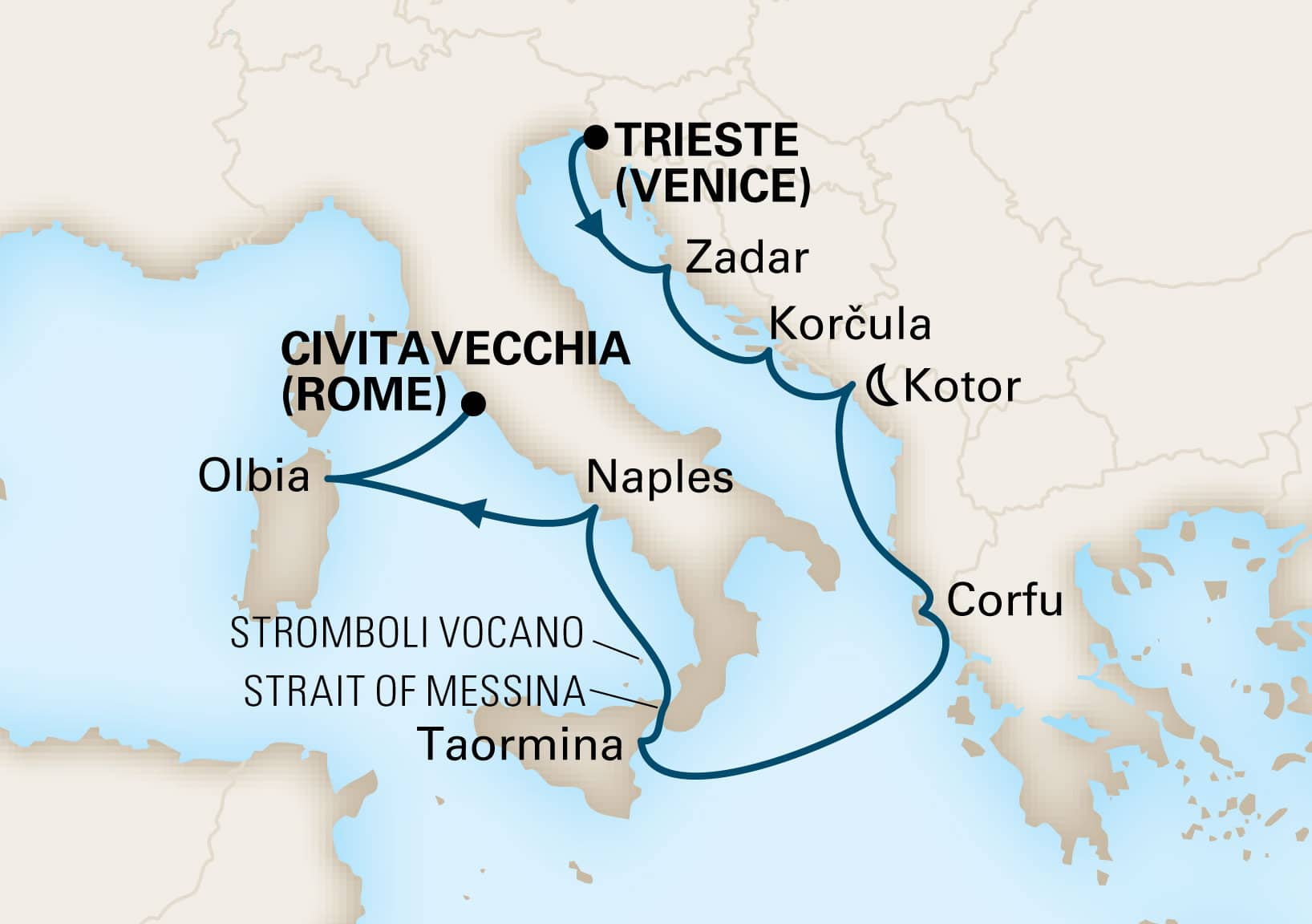 Cruise Map