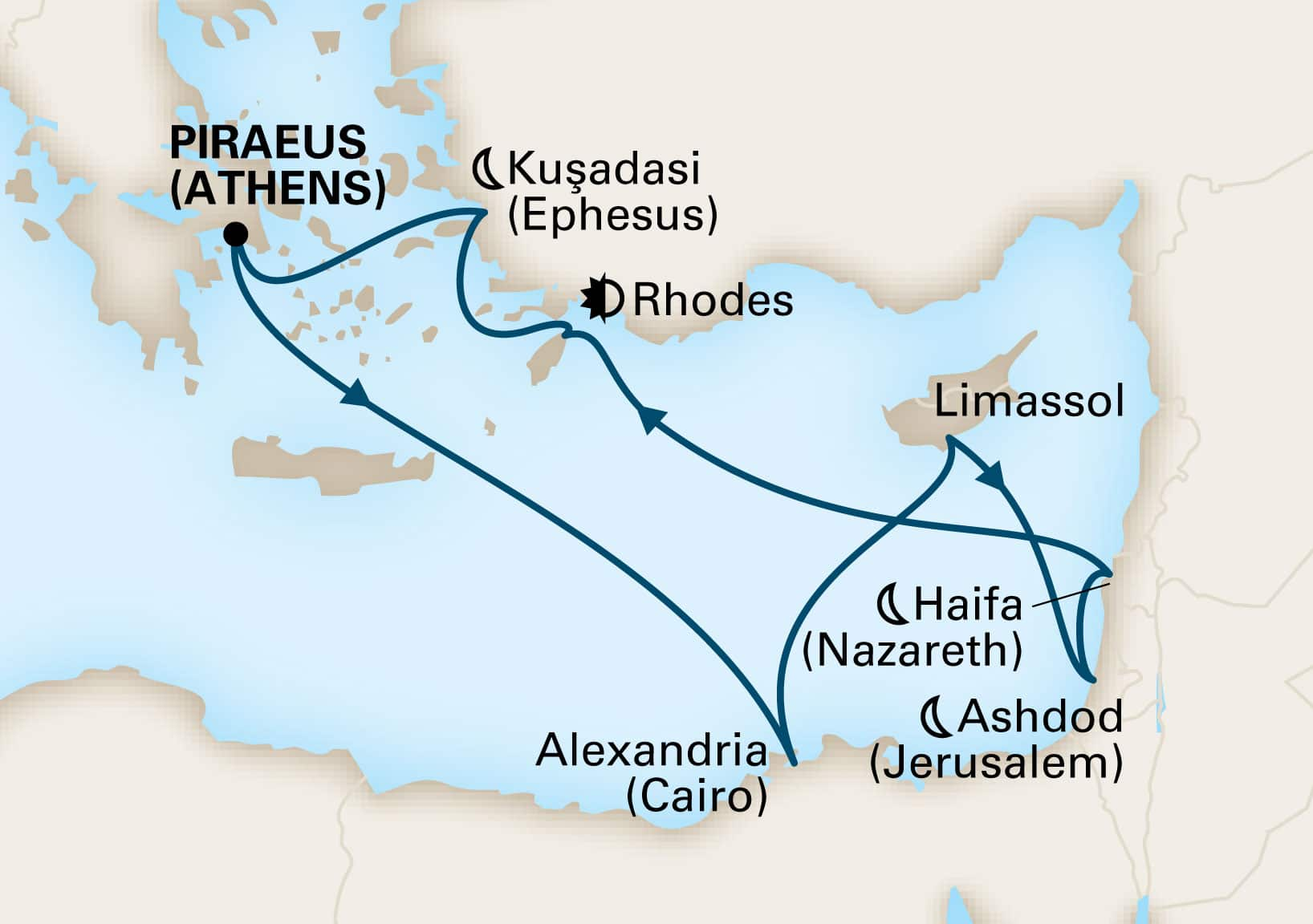 Cruise Map