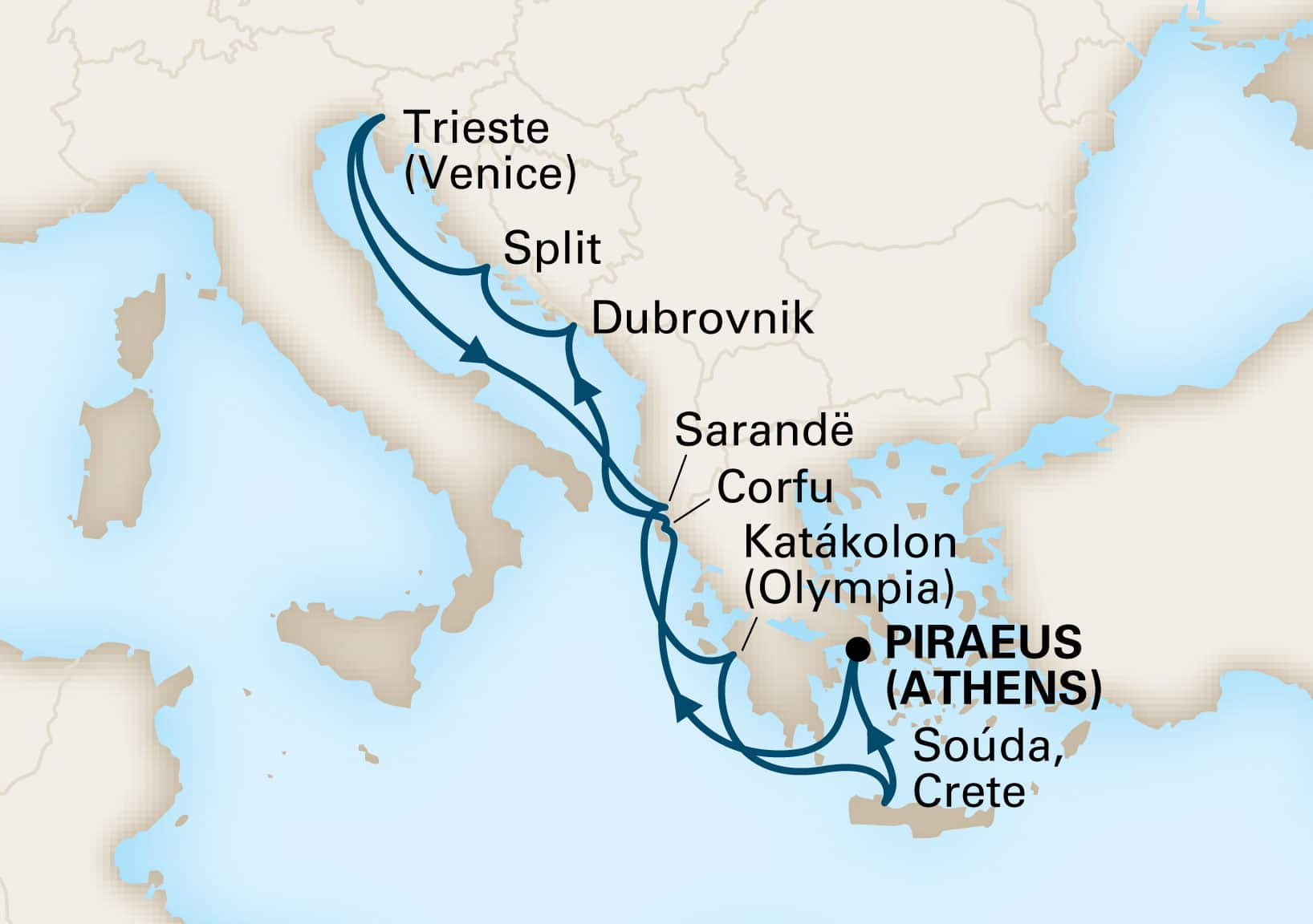 Cruise Map