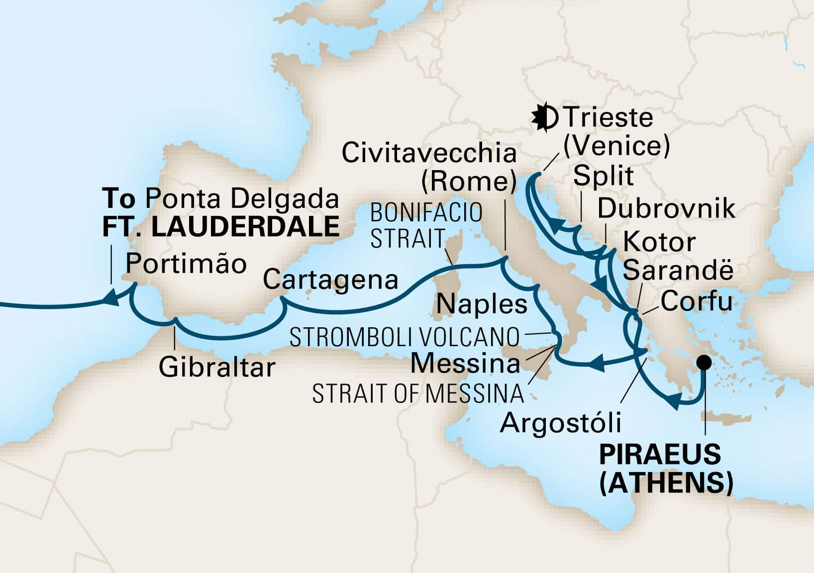 Cruise Map