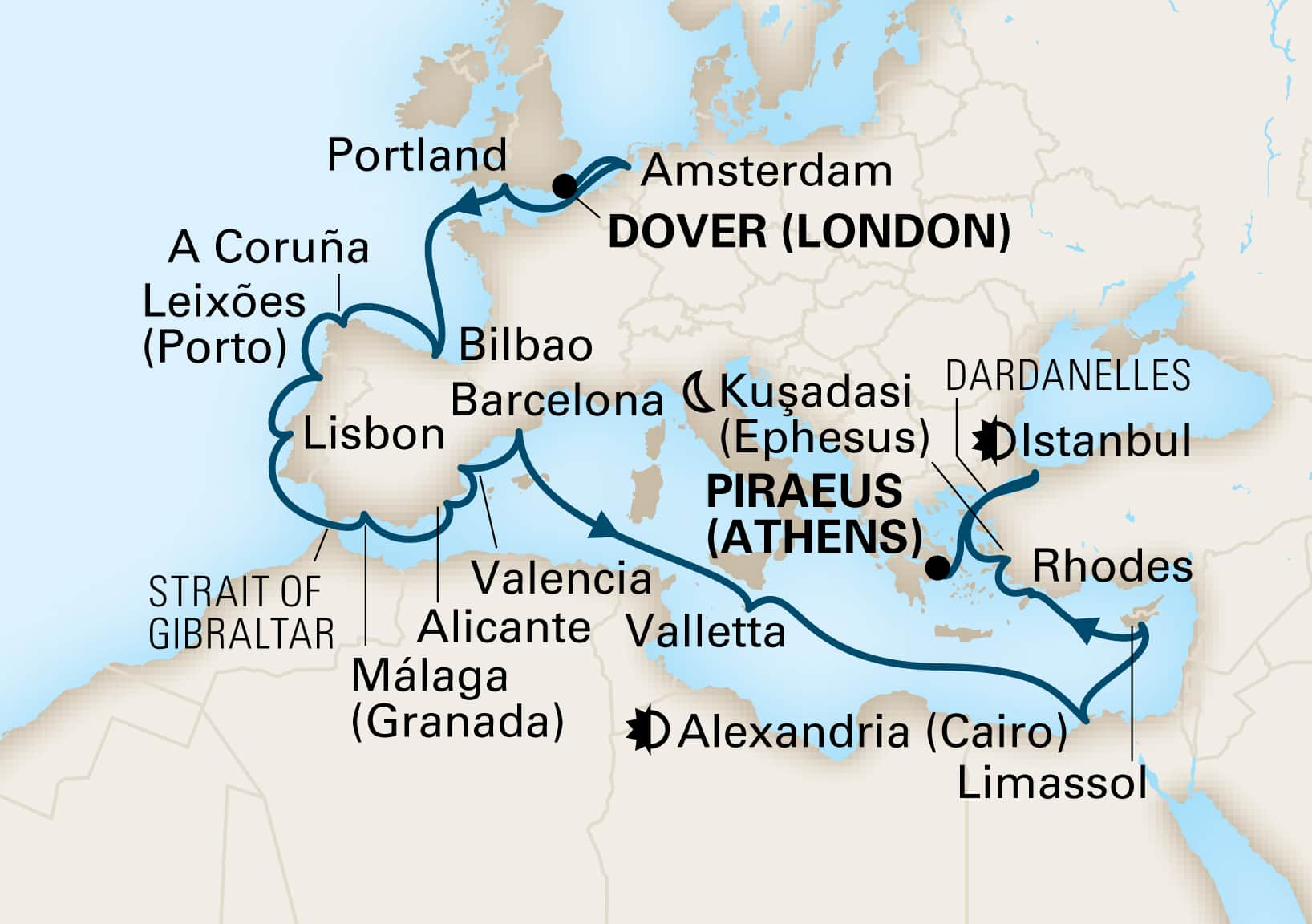 Cruise Map