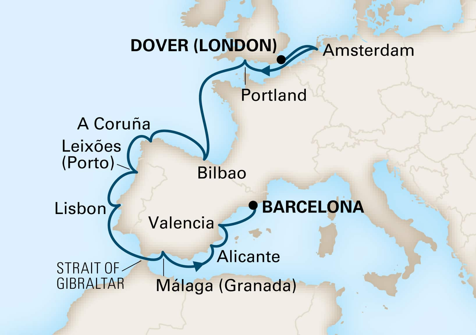 Cruise Map