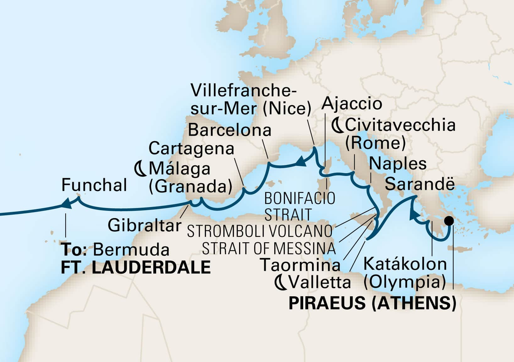 Cruise Map