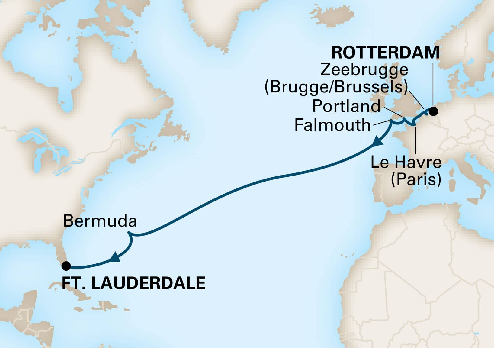 Cruise Map