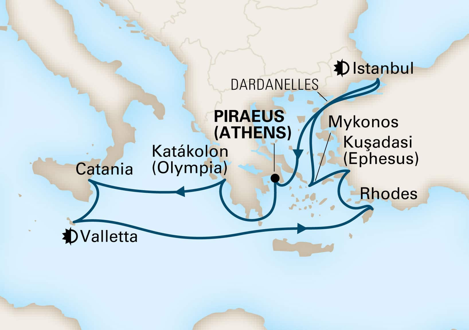 Cruise Map