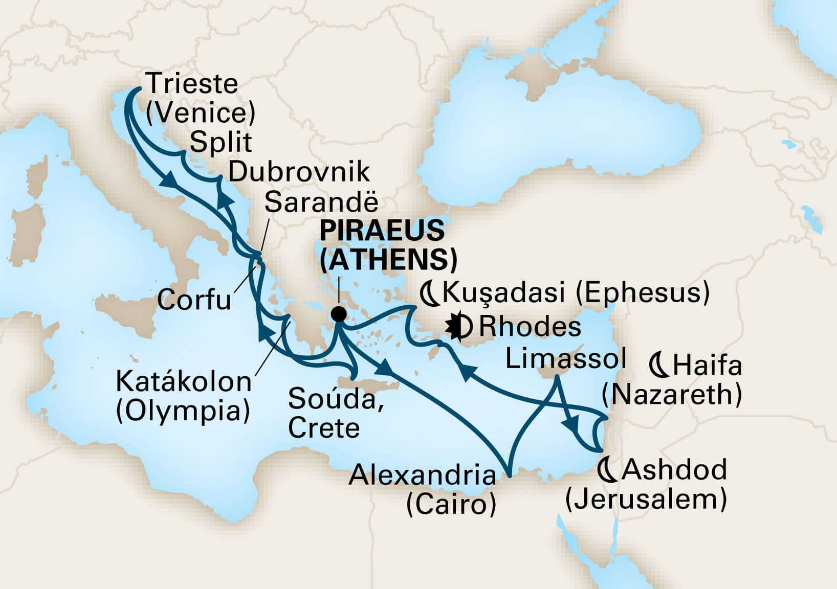 Cruise Map