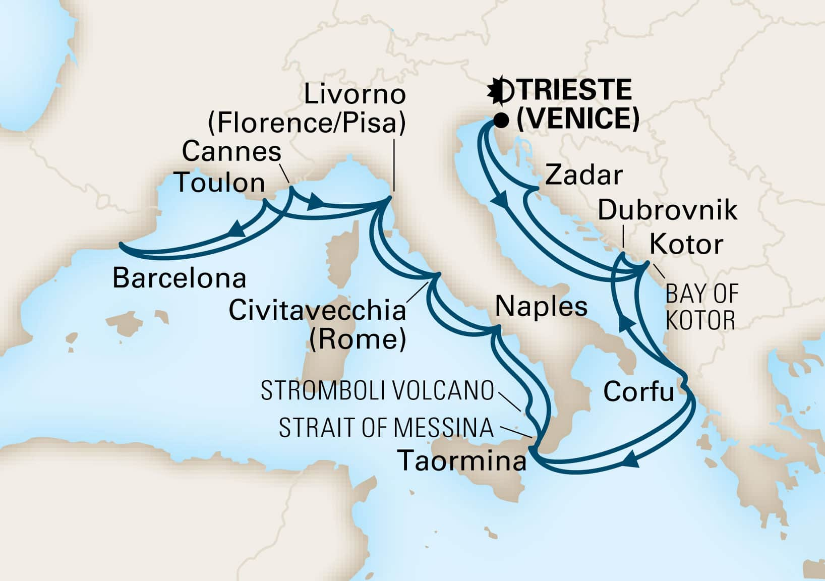 Cruise Map