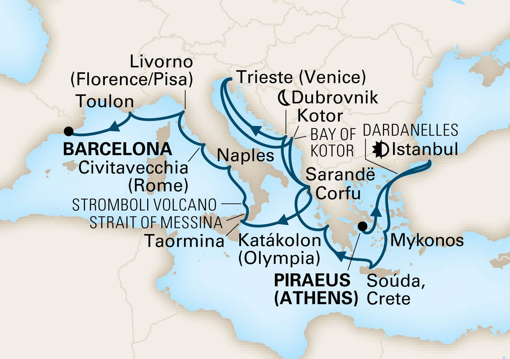 Cruise Map