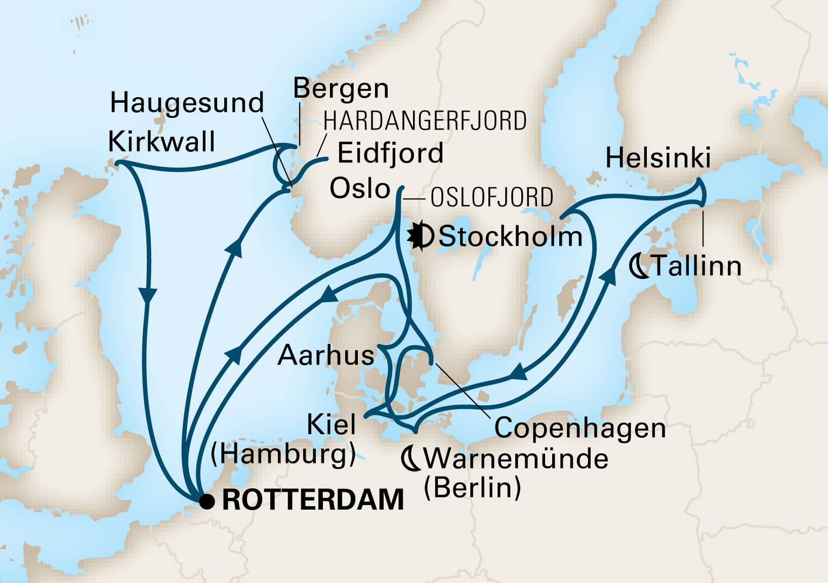 Cruise Map