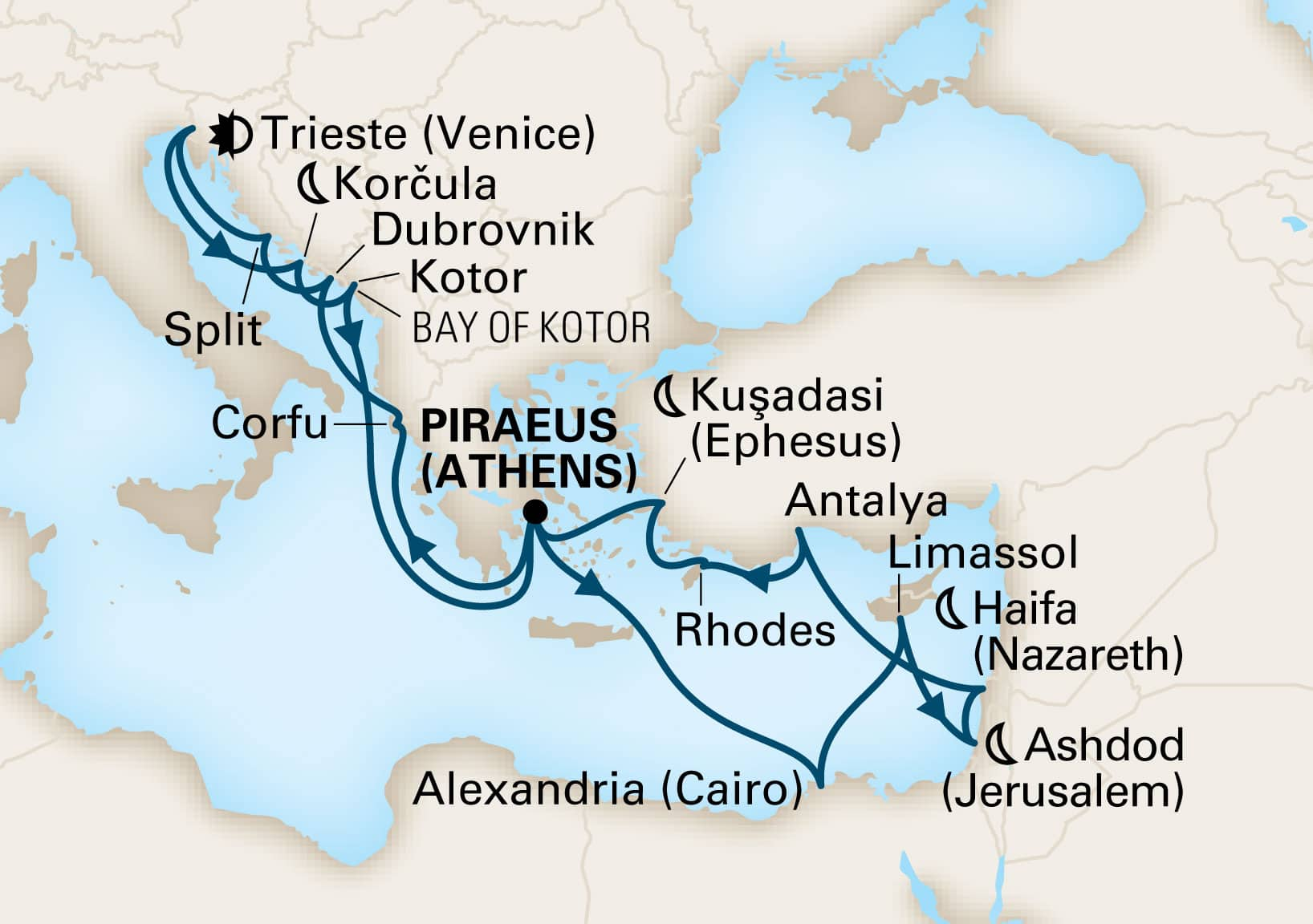 Cruise Map