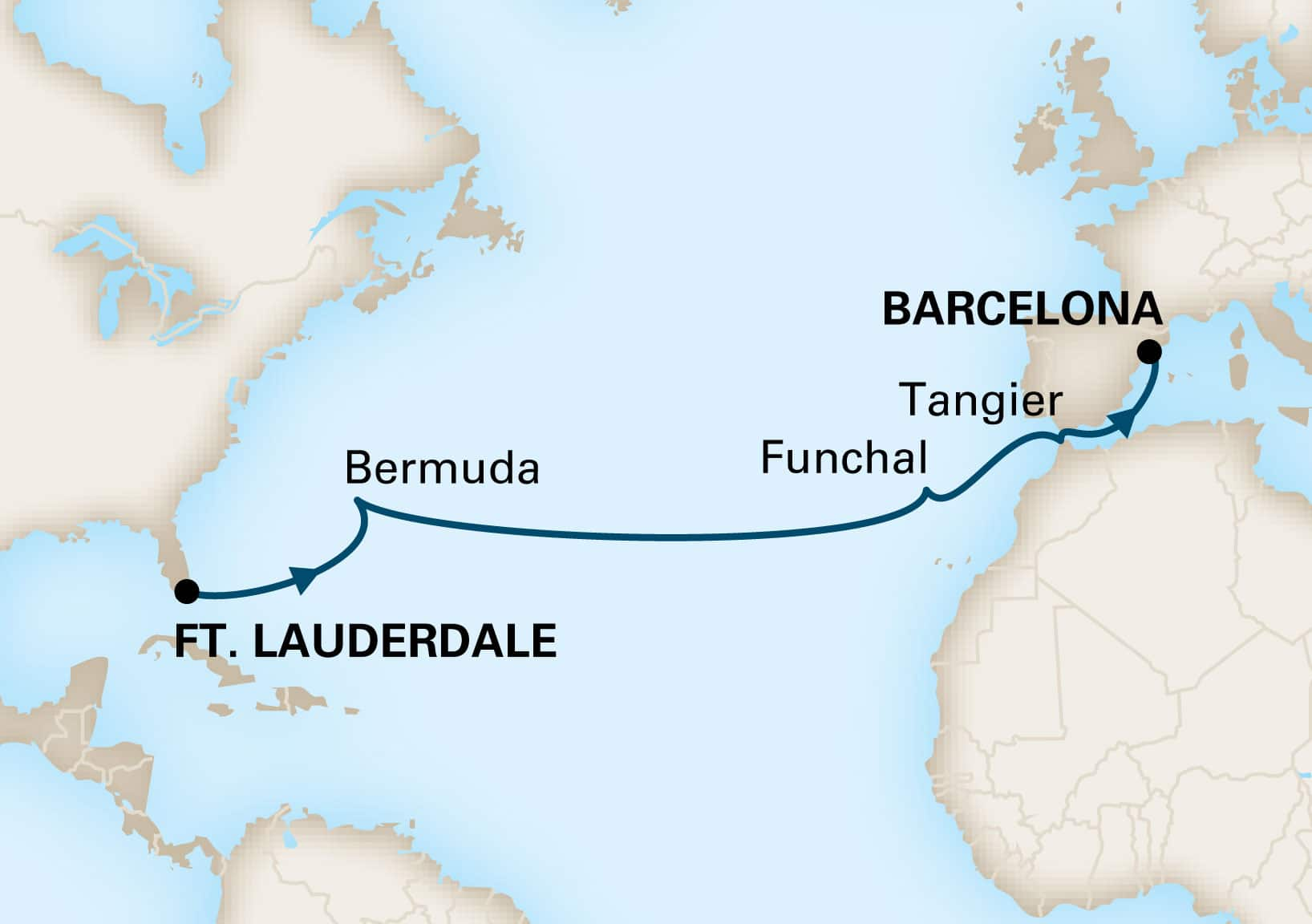 Cruise Map