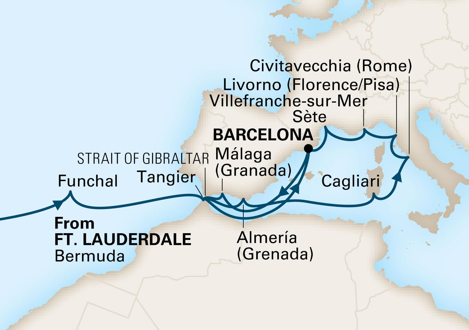 Cruise Map