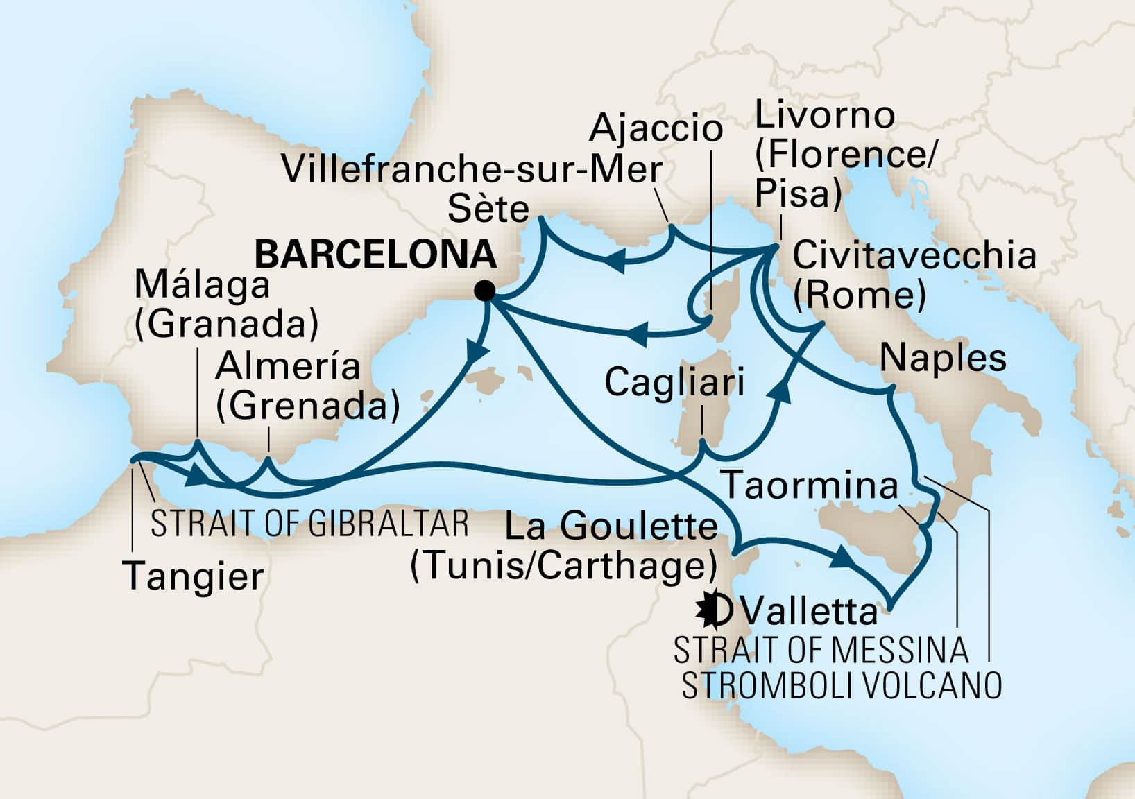 Cruise Map