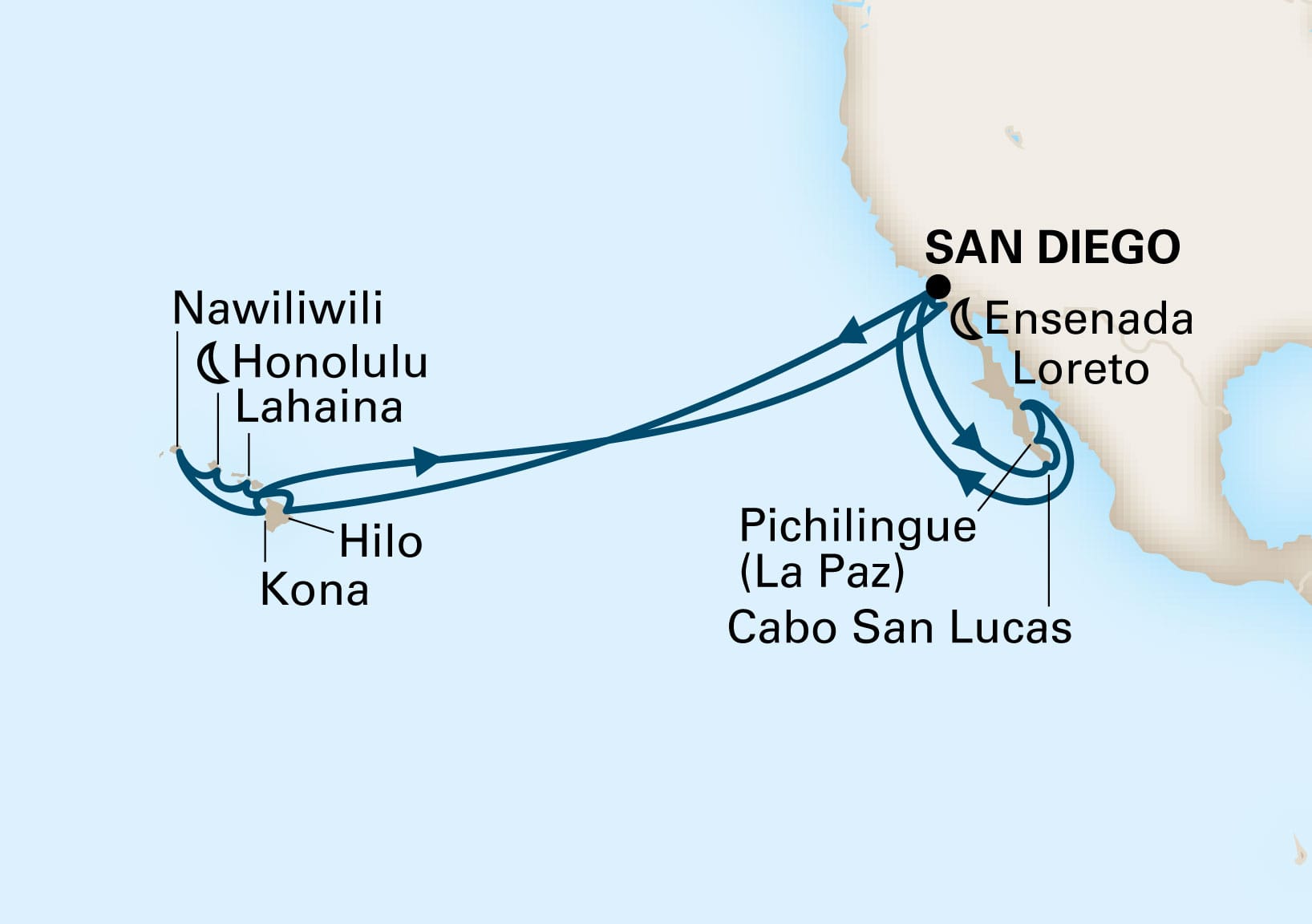 Cruise Map