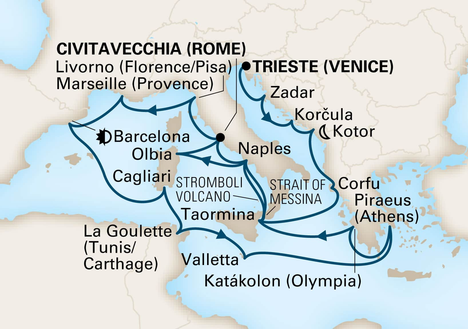 Cruise Map