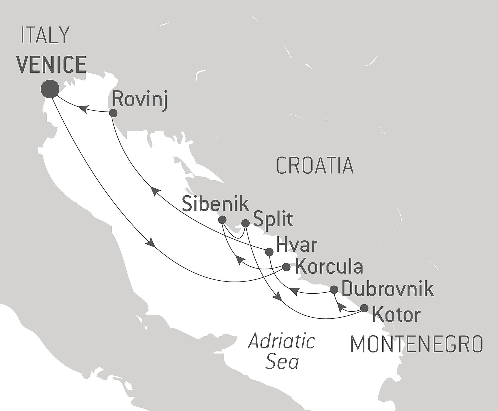 Cruise Map