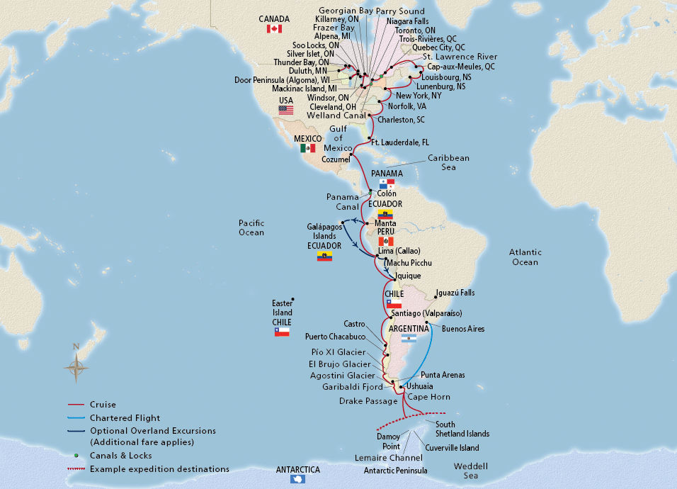 Cruise Map