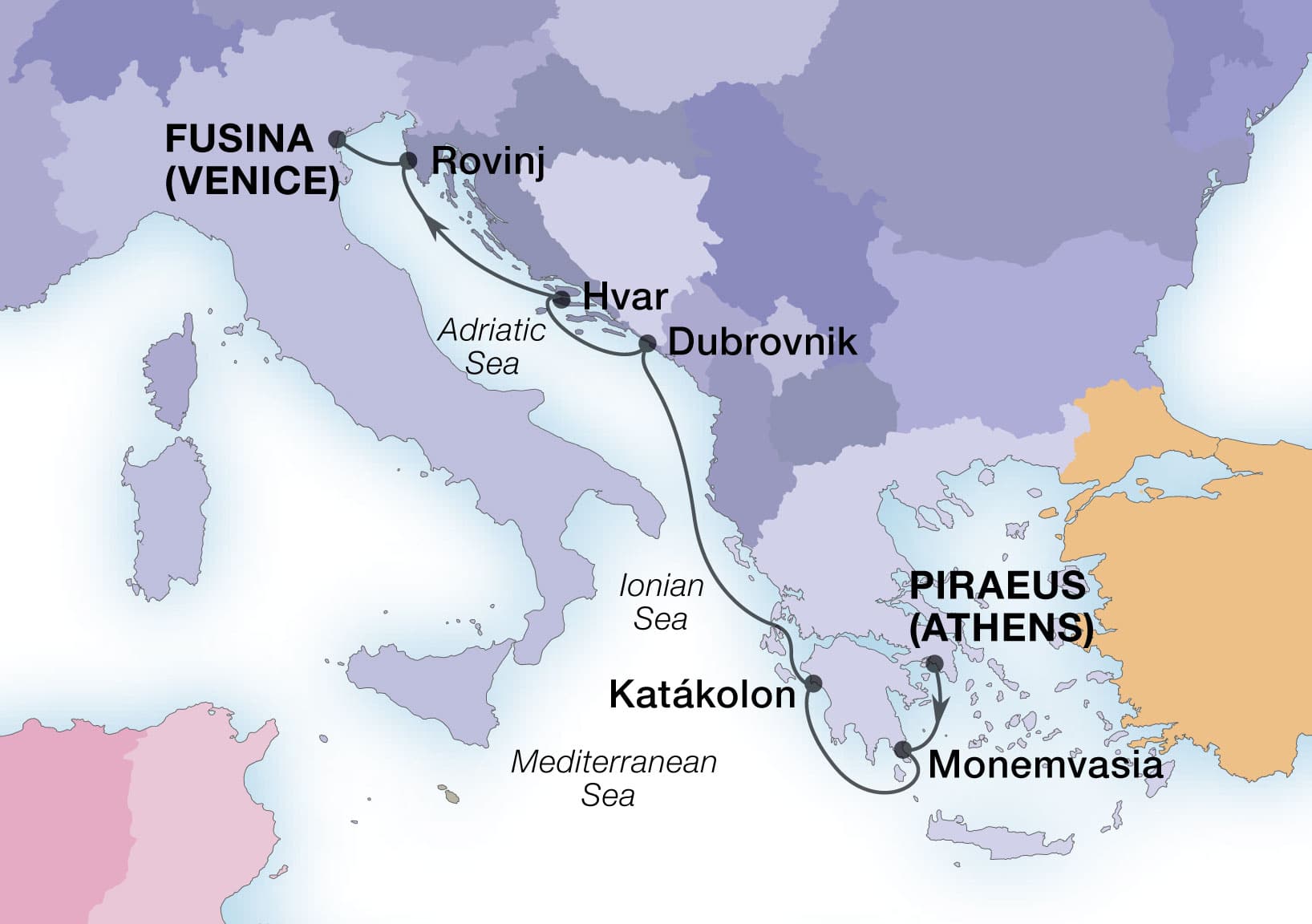 Cruise Map