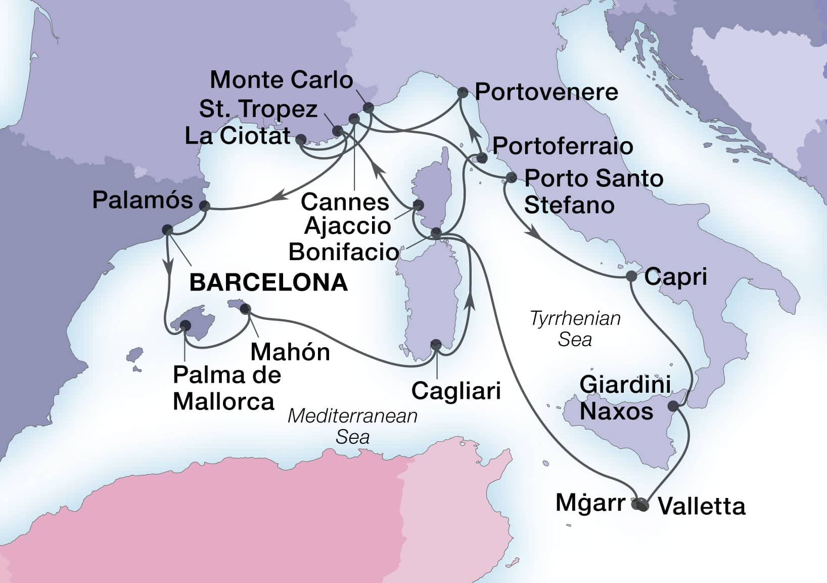 Cruise Map