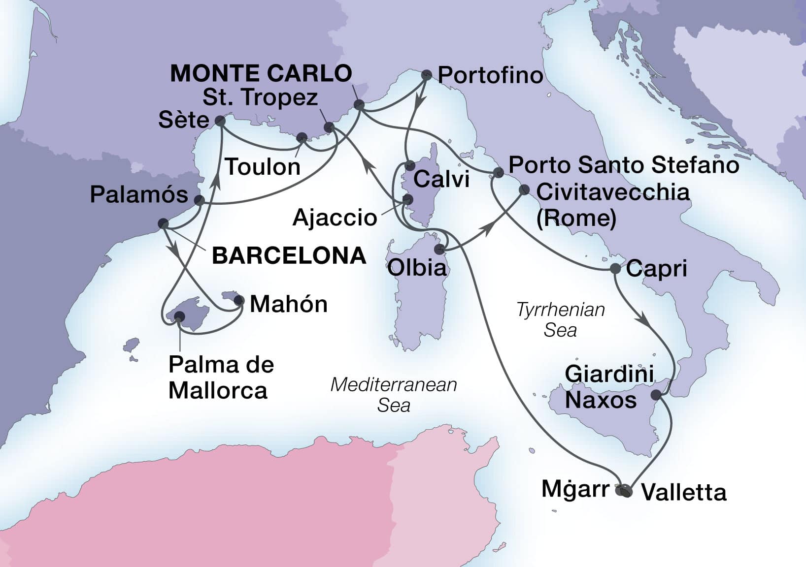 Cruise Map