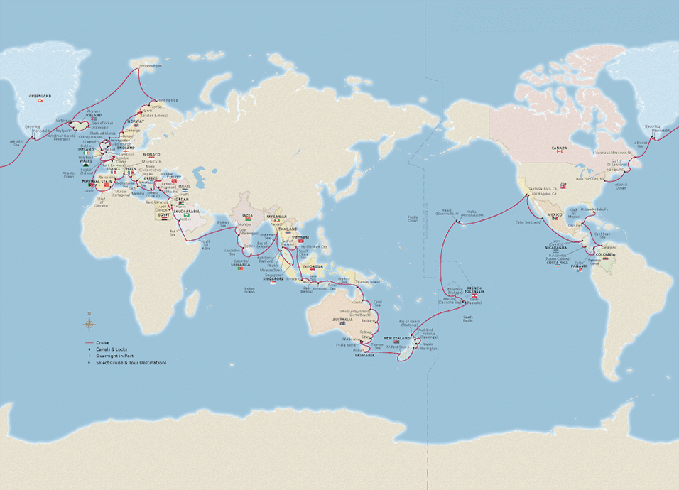 Cruise Map