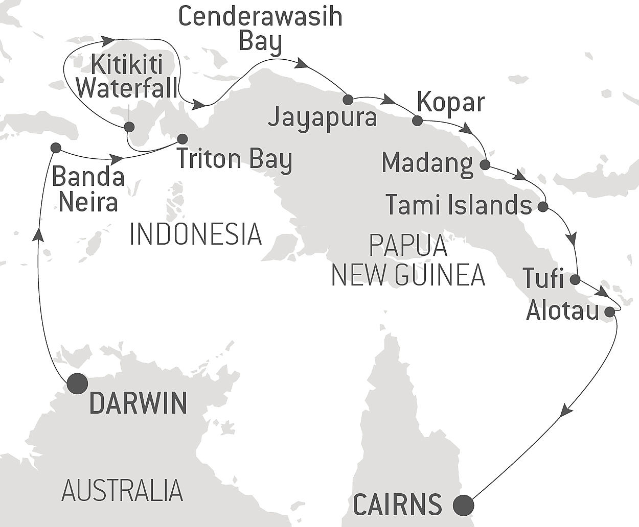 Cruise Map