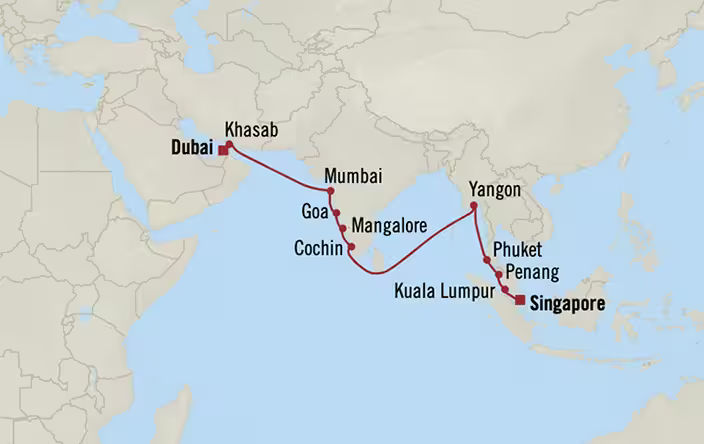 Cruise Map