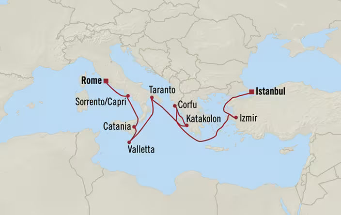 Cruise Map