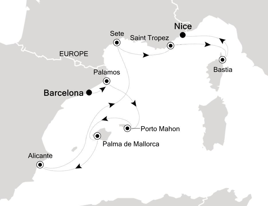 Cruise Map