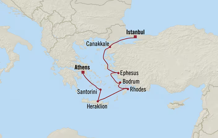 Cruise Map