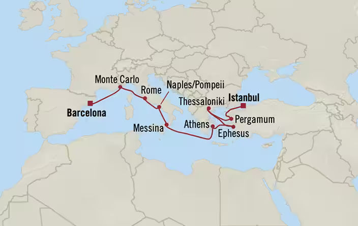 Cruise Map