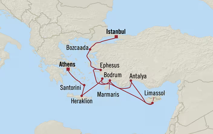 Cruise Map