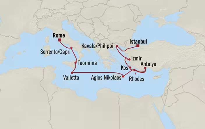 Cruise Map