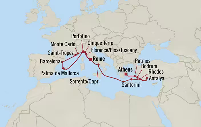 Cruise Map