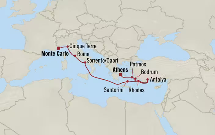 Cruise Map