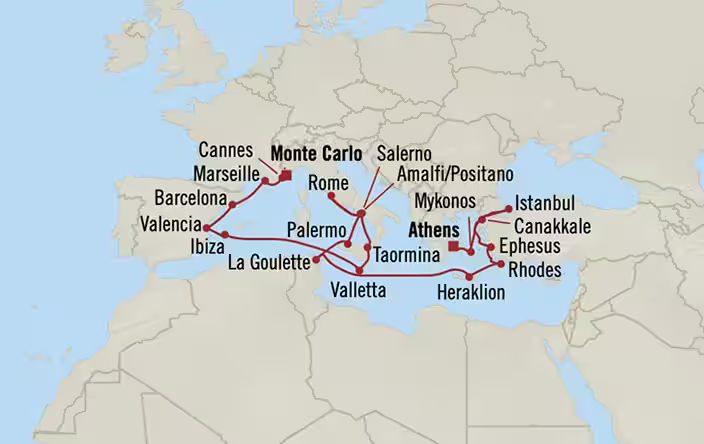 Cruise Map