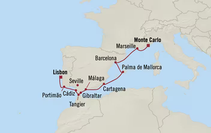 Cruise Map